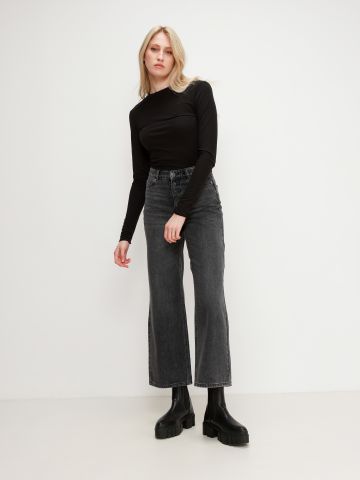 ג'ינס ווש בגזרה ישרה / נשים של ONLY