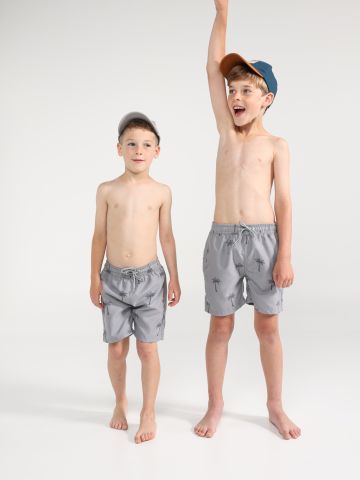 מכנסי גלישה בהדפס דקלים / 2Y-9Y בנים של TERMINAL X KIDS