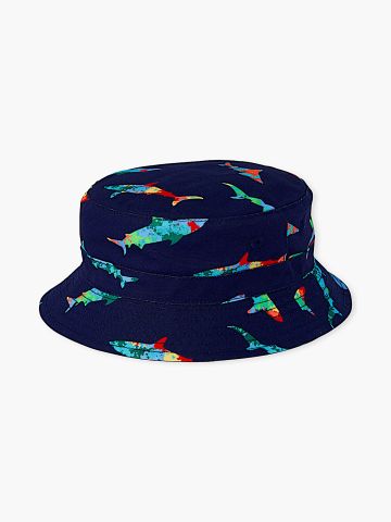 כובע באקט בהדפס כרישים / 6M-5Y של THE CHILDREN'S PLACE 