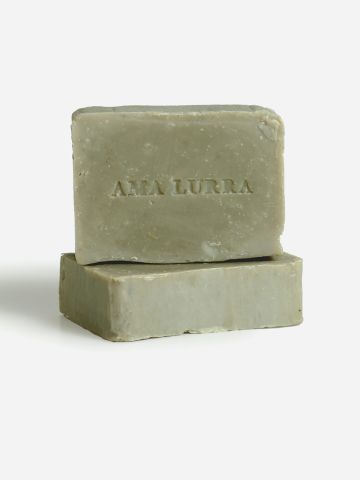 סבון טבעי בוץ ומי ים המלח Dead Sea Mud Soap של AMA LURRA