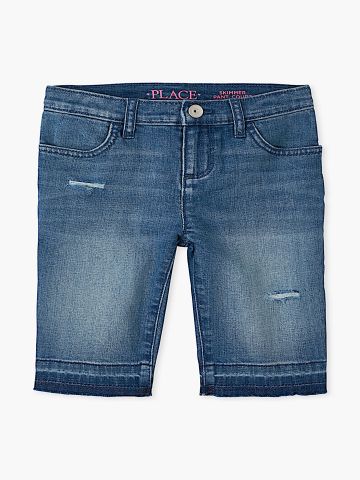 מכנסי ג'ינס קצרים / בנות של THE CHILDREN'S PLACE 