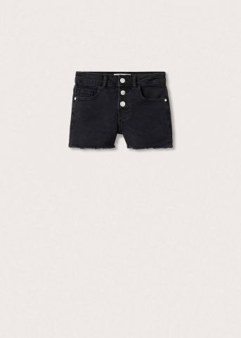 ג'ינס קצר עם סיומת פרומה / בנות של MANGO