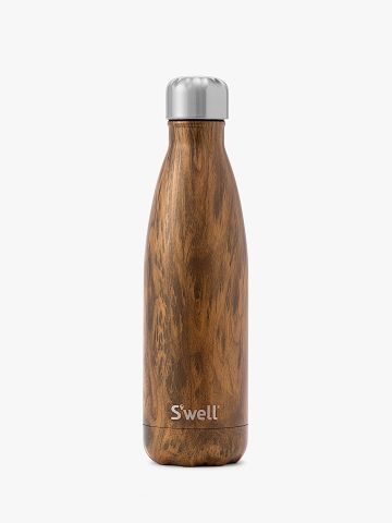 בקבוק תרמי בהדפס עץ של SWELL