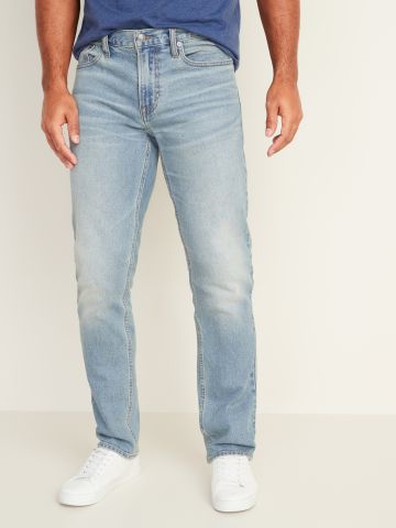 ג'ינס בהיר בגזרה ישרה / גברים של undefined