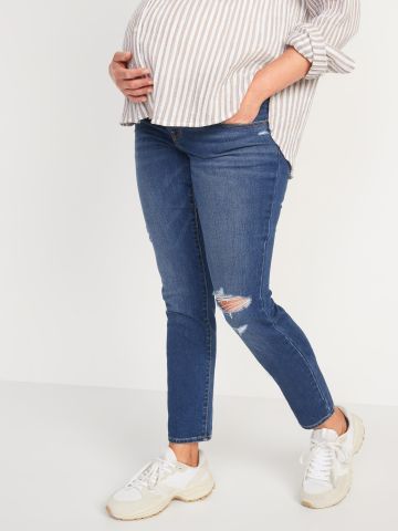 מכנסי סקיני ג'ינס ארוכים / Maternity של OLD NAVY