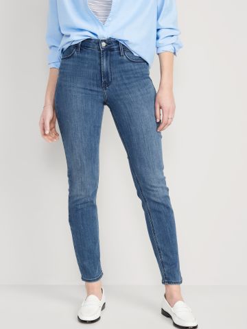 ג'ינס גזרה גבוהה / נשים של OLD NAVY
