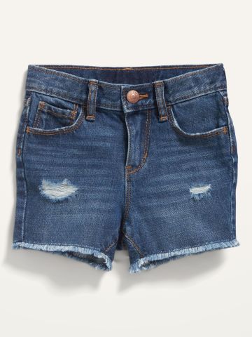 ג'ינס קצר בשילוב קרעים / 12M-5Y של OLD NAVY