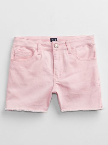 ג'ינס קצר עם סיומת גזורה / בנות של GAP
