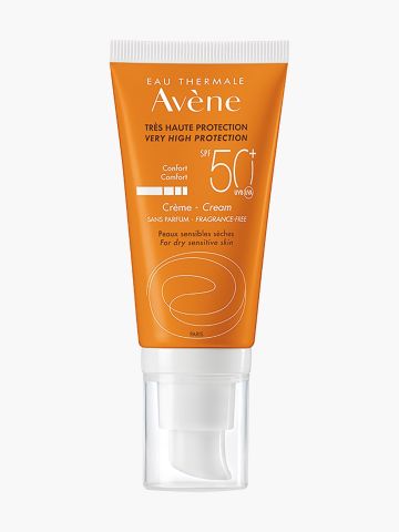 קרם הגנה לעור יבש Cream Spf50+ Fragrance free של AVENE