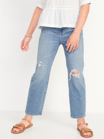 ג'ינס ארוך עם קרעים של OLD NAVY