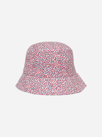 כובע באקט בהדפס פרחים / נשים
