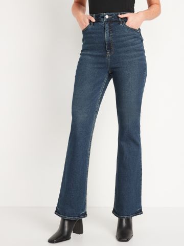ג'ינס ארוך מתרחב בגזרה גבוהה של OLD NAVY