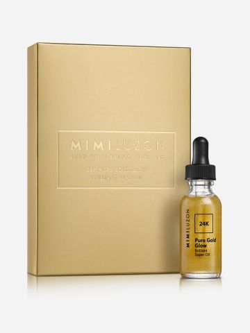 שמן זהב הזנה 24K Pure Gold Glow Brilliant Super Oil של MIMI LUZON