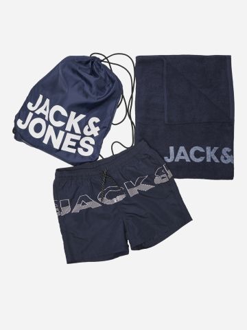 מארז בגד ים ומגבת / TEEN של JACK AND JONES