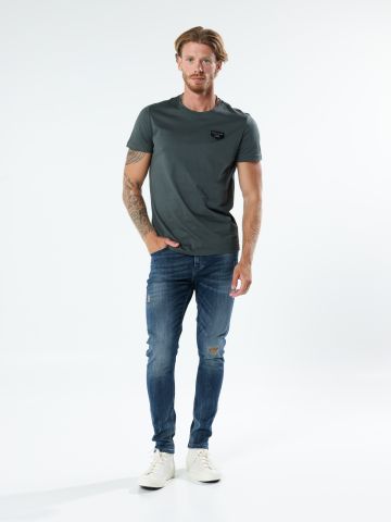ג'ינס ארוך עם קרעים דקורטיביים של PEPE JEANS
