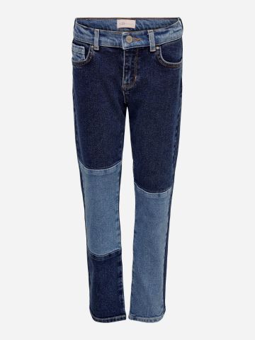 ג'ינס קולור בלוק Mom / בנות של ONLY