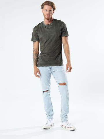 ג'ינס ארוך עם קרעים Slim של LEVIS