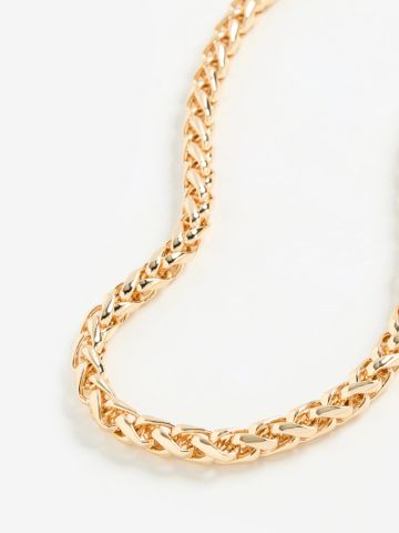 שרשרת חוליות בציפוי זהב Sarah Necklace / נשים של SHASHI