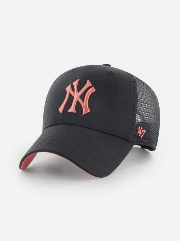 כובע מצחייה עם רקמת לוגו ורשת / Unisex של BRAND 47