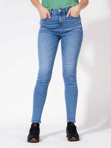 ג'ינס סקיני בגזרה גבוהה של undefined
