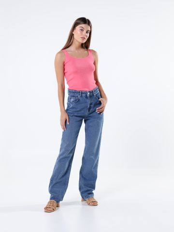 ג'ינס רחב איריס של YANGA