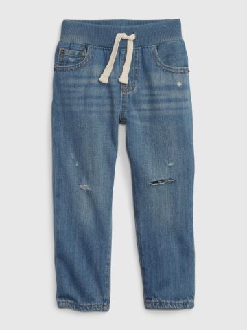 מכנסי ג'ינס עם גומי מותן / 12M-5Y של undefined