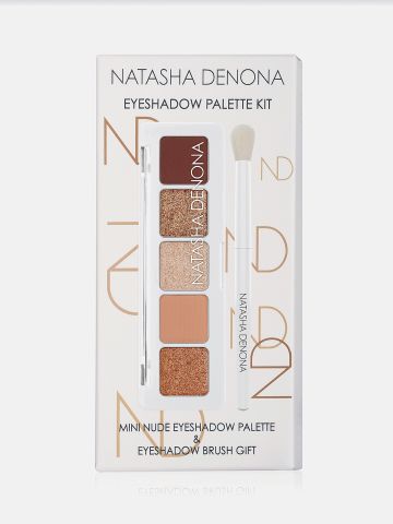 מארז מיני ניוד Mini Nude eyeshadow palette kit של NATASHA DENONA