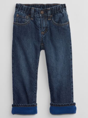 ג'ינס עם בטנת פליז / 6M-5Y של GAP