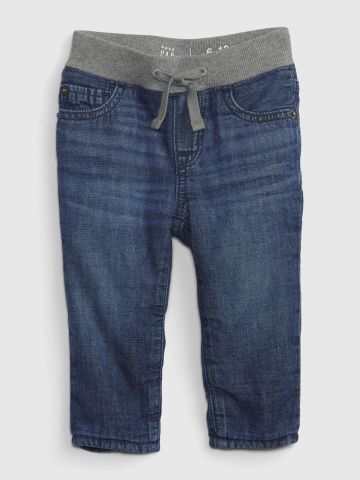מכנסי ג'ינס עם גומי מותן / 0-24M של GAP