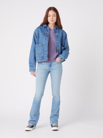 מכנסי ג'ינס Bootcut של WRANGLER