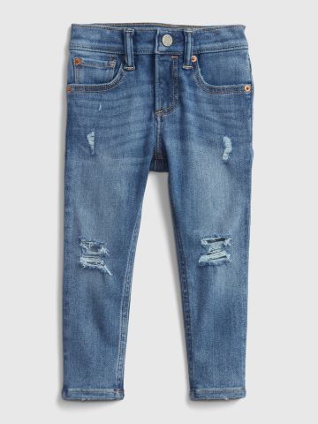 מכנסי ג'ינס ארוכים עם קרעים / 12M-5Y של GAP