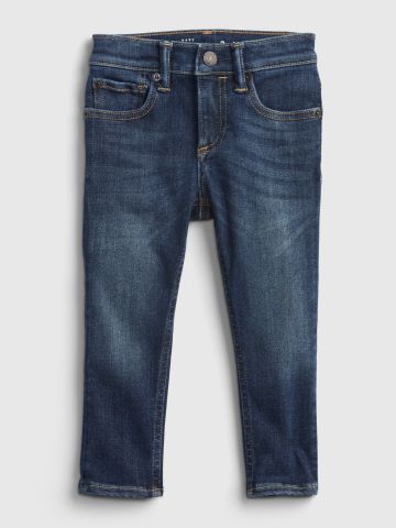 מכנסי ג'ינס ארוכים בשטיפה כהה / 12M-5Y של GAP