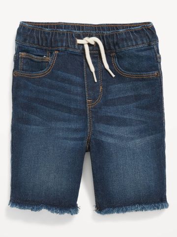 מכנסי ג'ינס קצרים בשטיפה כהה / 12M-5Y של OLD NAVY