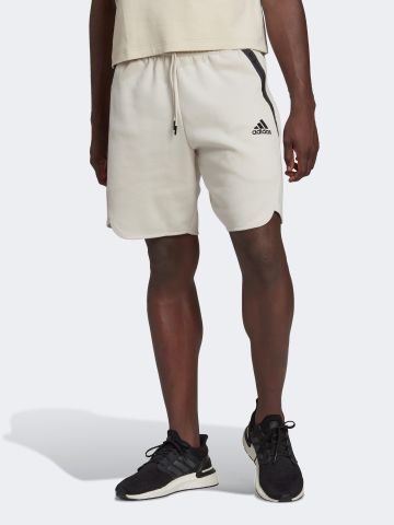 מכנסי טרנינג קצרים עם הדפס לוגו של ADIDAS Originals