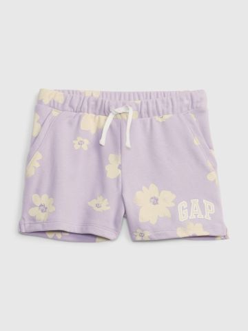 מכנסיים קצרים בהדפס פרחים ולוגו / בנות של GAP