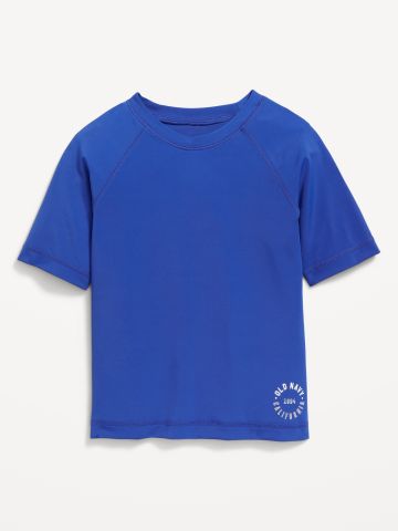חולצת בגד ים עם הדפס לוגו / בנות של OLD NAVY