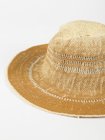 כובע קש רחב שוליים / נשים של YANGA