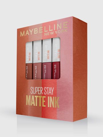 מארז מאט אינק 4 גוונים Matte ink 4 shades pack Jan של MAYBELLINE