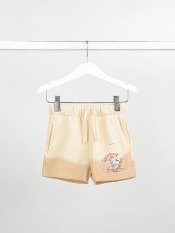 מכנסיים פרנץ' טרי עם הדפס SNOOPY ®PEANUTS / בנות של TERMINAL X KIDS