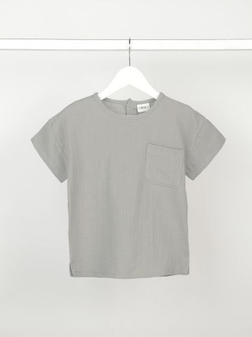 חולצת טטרה עם כיס 3M-6Y / בנים של TERMINAL X KIDS
