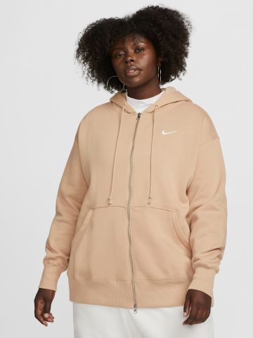 סווטשירט עם לוגו Nike Sportswear Phoenix Fleece / Plus Size של undefined