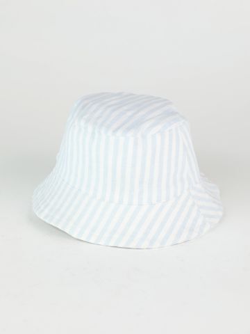 כובע באקט בהדפס פסים / בנות של TERMINAL X KIDS