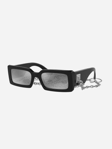 משקפי שמש מלבניים / נשים של D&G