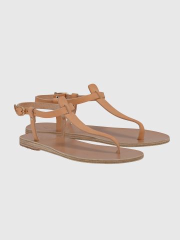 סנדלי אצבע עור Lito-Vachetta / נשים של Ancient Greek sandals