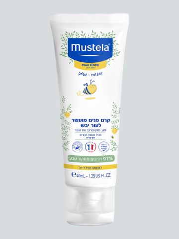 מוסטלה קרם פנים מועשר לעור יבש של MUSTELA