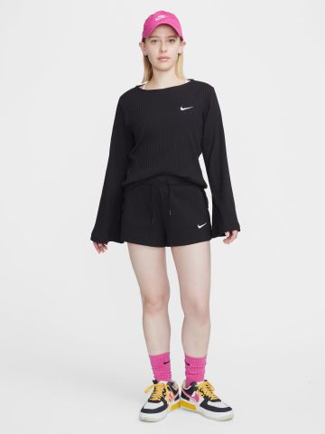 מכנסיים קצרים בטקסטורת ריב Nike Sportswear של NIKE
