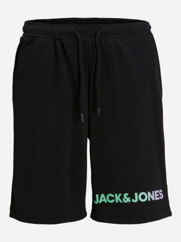 מכנסי טרנינג קצרים עם לוגו / TEEN של JACK AND JONES