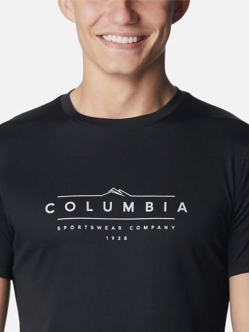 טי שירט עם לוגו של COLUMBIA