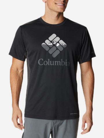 חולצת טי שירט בשילוב לוגו / גברים של COLUMBIA