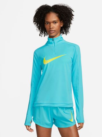 חולצת ריצה Nike Dri-FIT Swoosh של undefined